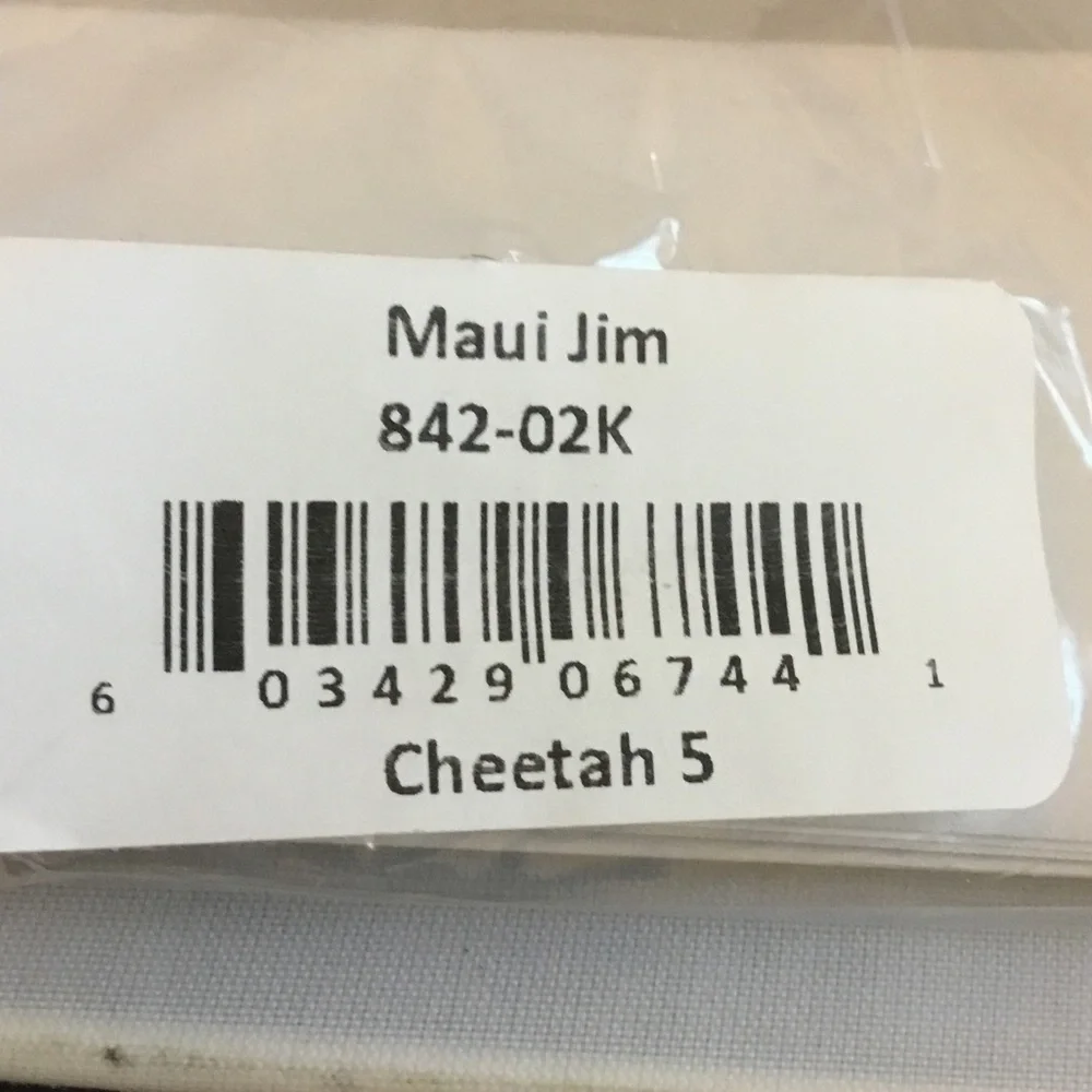 Maui Jim Cheetah5 Classic Black Sunglasses